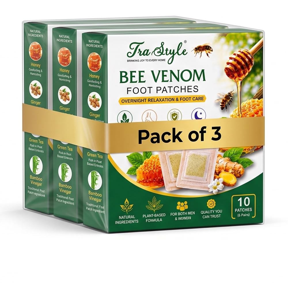 Beee Venom Foot Patch | Deep Cleansing Foot Pads | Detox Foot Patches (1)