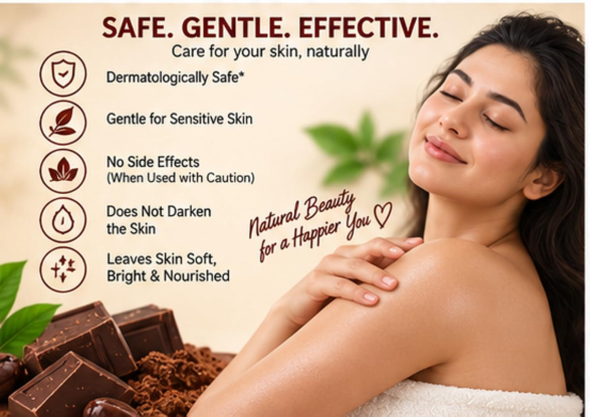 Hair Remover Herbal Body Wax | Bikini Wax Powder 100g (Chocolate)