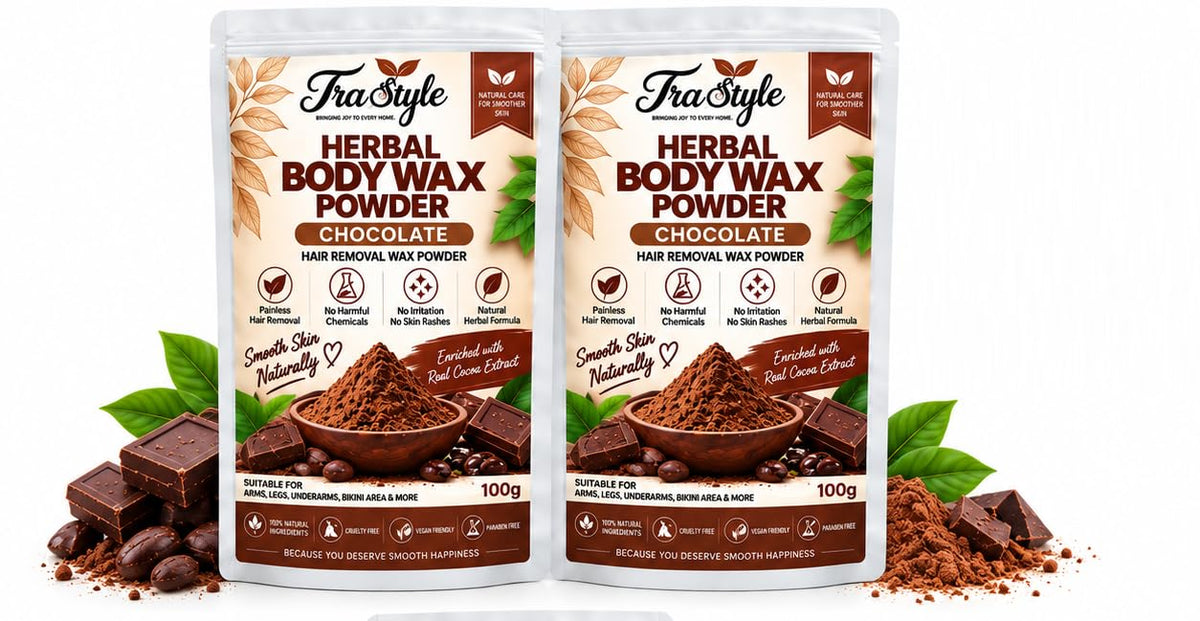 Hair Remover Herbal Body Wax | Bikini Wax Powder 100g (Chocolate)
