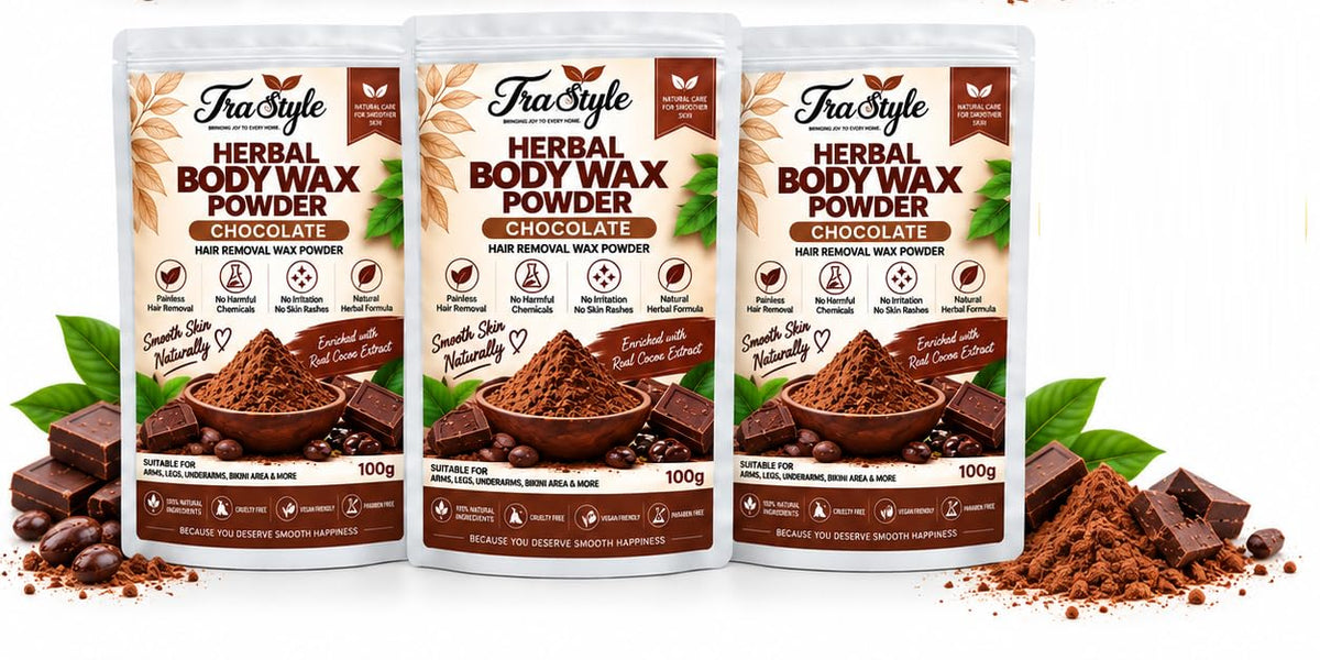 Hair Remover Herbal Body Wax | Bikini Wax Powder 100g (Chocolate)