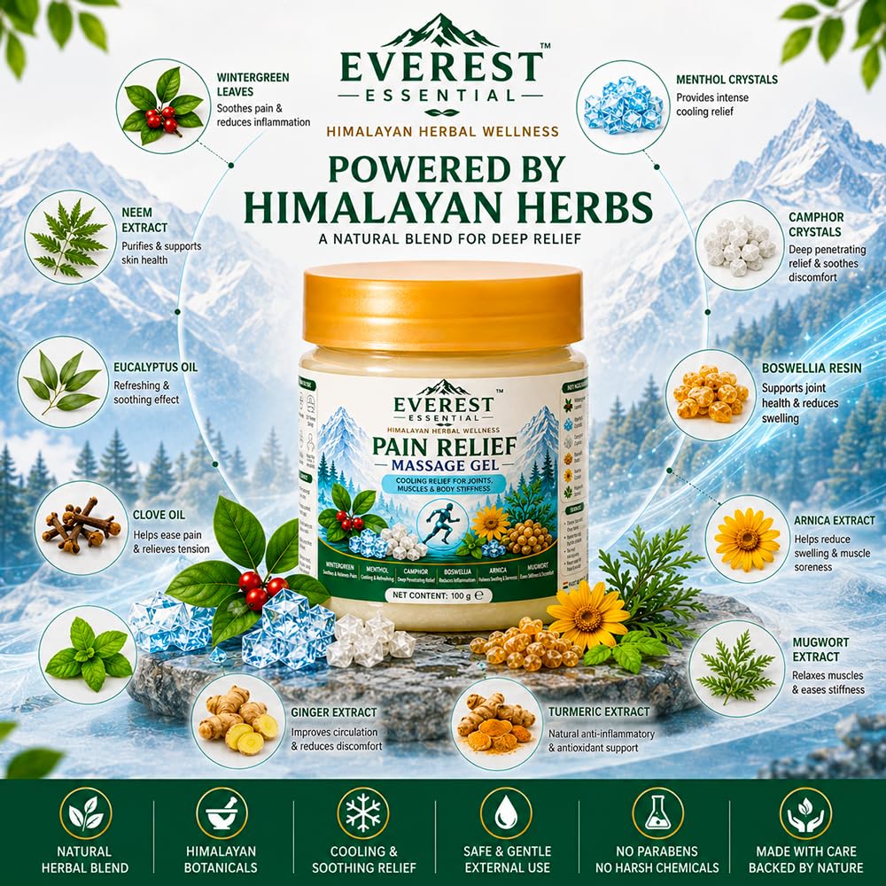 Everest Essential Pain Relief Gel