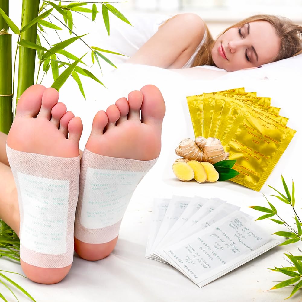 Detox Foot Patch Organic Ginger 