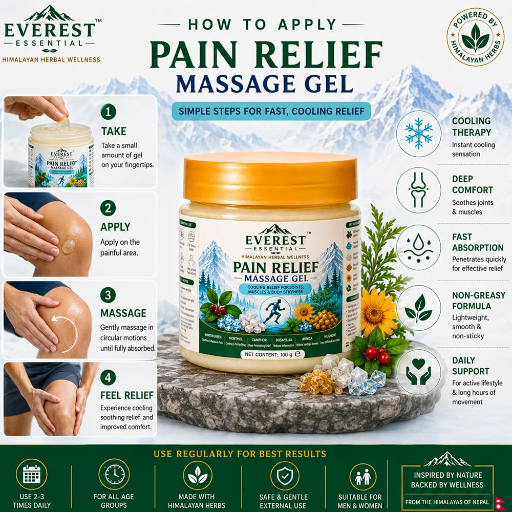 Everest Essential Pain Relief Gel